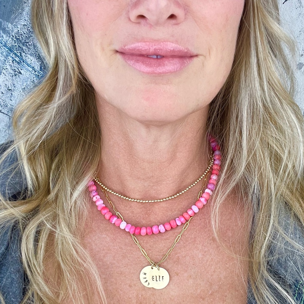 NWT Necklaces Handmade Opal Color Gemstones sold individually!! - Picture 2 of 13